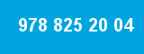 978 825 20 04 978 825 20 04